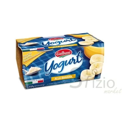 Galbani Banana Yogurt 2x125g