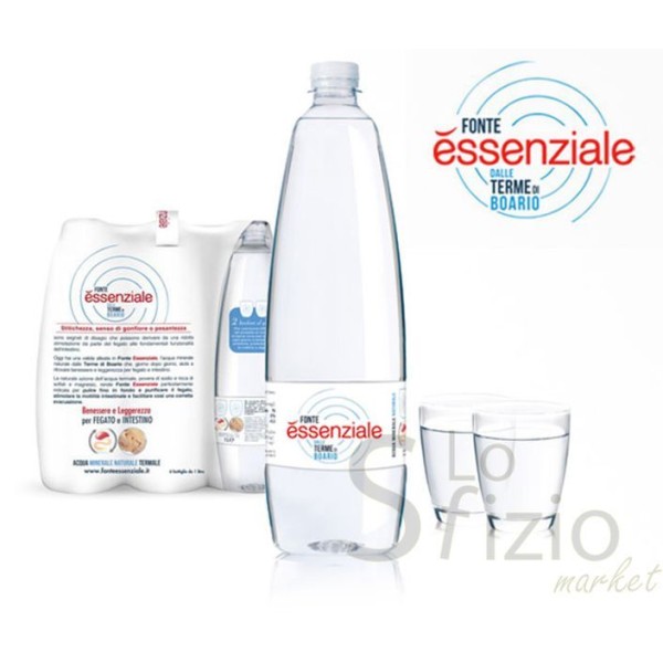 ACQUA FONTE ESSENZIALE NATURALE 1LT