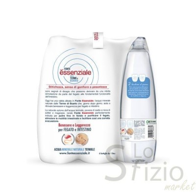 ACQUA FONTE ESSENZIALE NATURALE 1LT