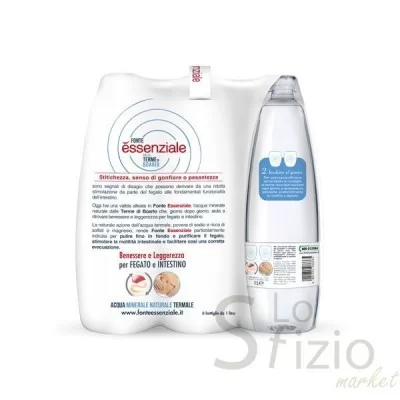 Acqua Fonte Essenziale Natural Mineral Water 1L