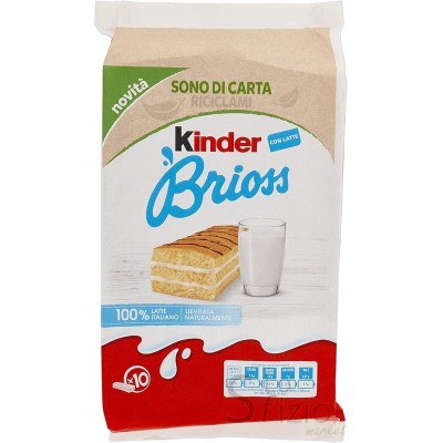 KINDER BRIOSS AL LATTE 270GR - Alimentari, Merendine
