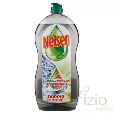 NELSEN DISH SOAP ACTIVE CHARCOAL 850ML