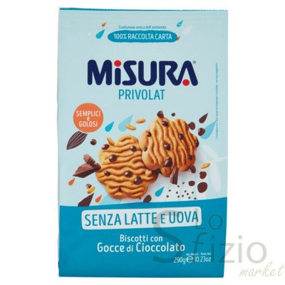 MISURA PRIVOLAT BISCOTTO GOCCE/CIOCCOLATO g290