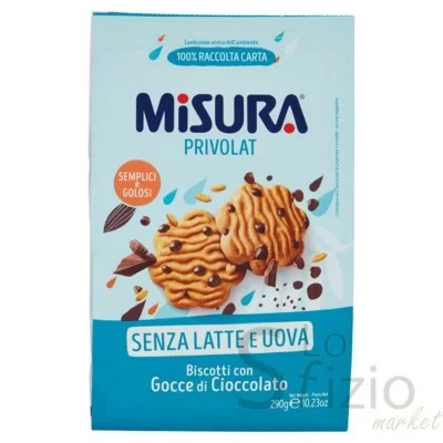 MISURA PRIVOLAT BISCOTTO GOCCE/CIOCCOLATO g290 - Home, Alimentari, Biscotti e Farciti