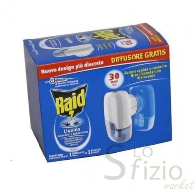 RAID LIQUIDO BASE 30 NOTTI - Home, Insettorepellenti