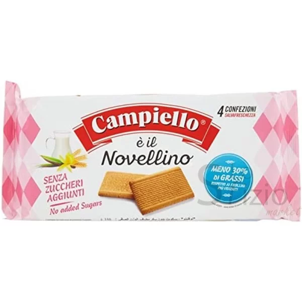 CAMPIELLO BISCOTTI NOVELLINO SENZA ZUCCHERO 350GR