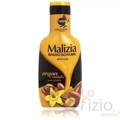Malizia Bath Foam Argan and Vanilla 1L
