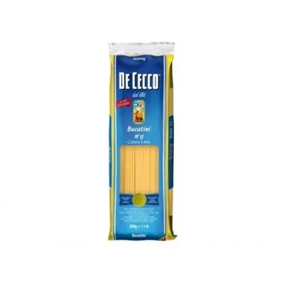 DE CECCO PASTA BUCATINI 15 500GR - Home, Alimentari, Semola