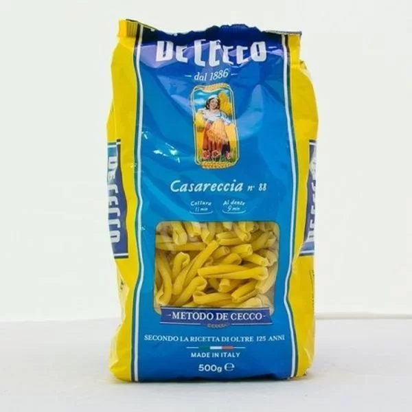 DE CECCO PASTA CASARECCIA 88 500GR