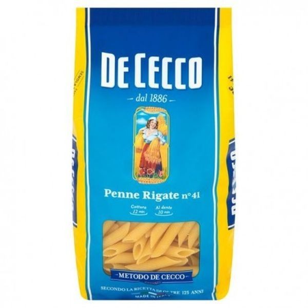 DE CECCO PASTA PENNE RIGATE 41 500GR