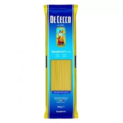DE CECCO PASTA SPAGHETTI 12 500GR - Home, Alimentari, Pasta, Semola