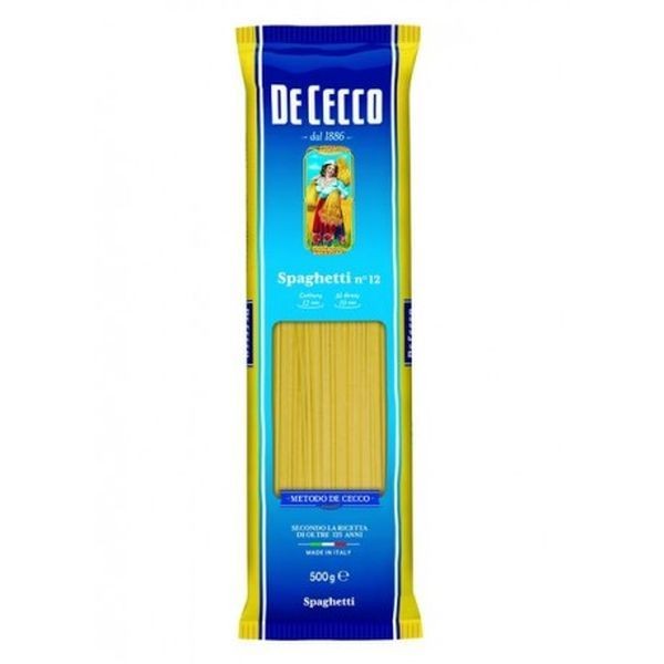 DE CECCO PASTA SPAGHETTI 12 500GR