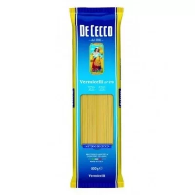 DE CECCO PASTA VERMICELLI 170 500GR - Home, Alimentari, Pasta, Semola