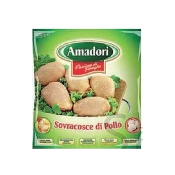 AMADORI FROZEN CHICKEN THIGHS 1KG