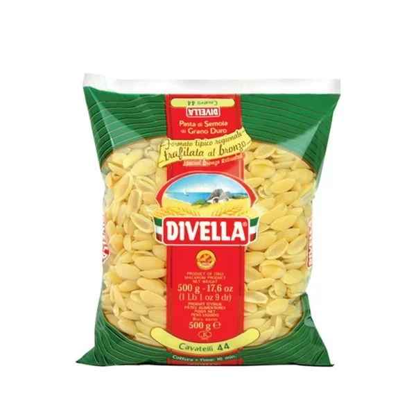 DIVELLA BRONZE DRAWN CAVATELLI PASTA N°44 500G