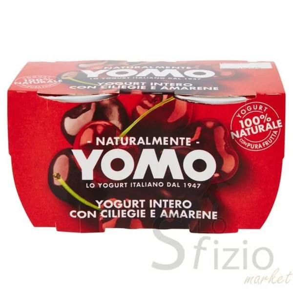 YOMO YOGURT CILIEGIA 2X125GR