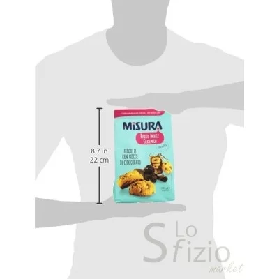 MISURA BISCOTTI GOCCE CIOCC BASSO GLICEMICO 200GR