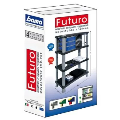 Bama Futuro 4-Shelf Cabinet
