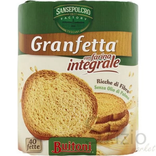 DELVERDE WHOLE WHEAT RUSKS X40
