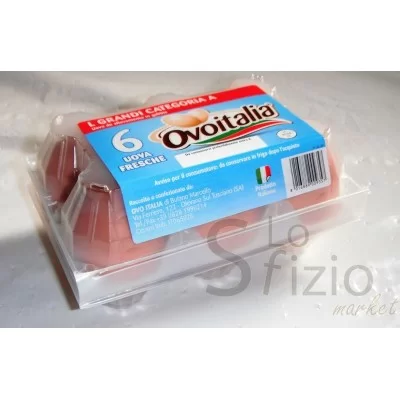OVOITALIA FRESH CHICKEN EGGS LARGE X6