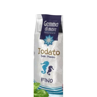 GEMMA IODIO MARE FINE IODIZED SEA SALT 1KG