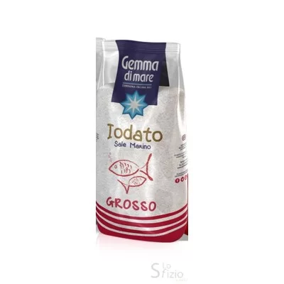 Gemma Iodio Mare Iodized Coarse Sea Salt 1kg
