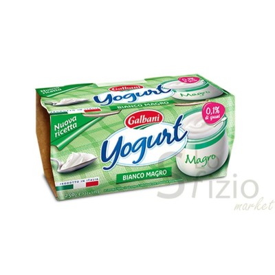 GALBANI YOGURT MAGRO BIANCO  0,1% 2X125GR