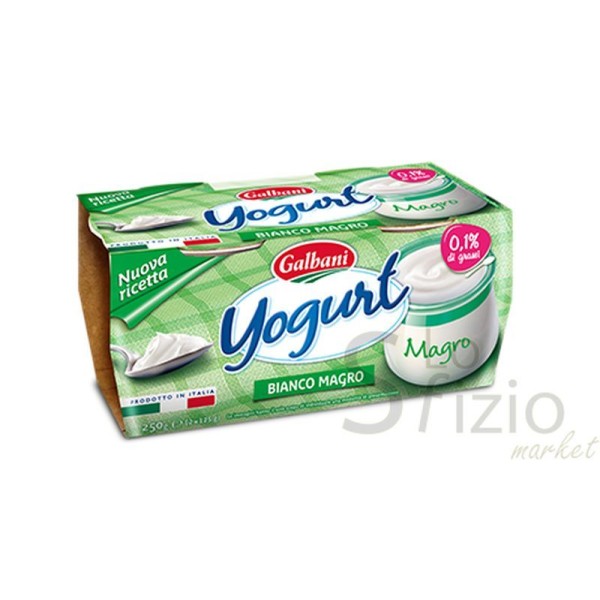 GALBANI YOGURT MAGRO BIANCO  0,1% 2X125GR