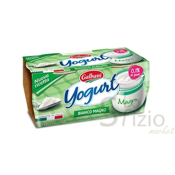 GALBANI YOGURT MAGRO BIANCO  0,1% 2X125GR
