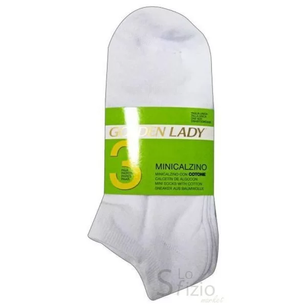 GOLDEN LADY MINI SOCKS 3 PAIRS