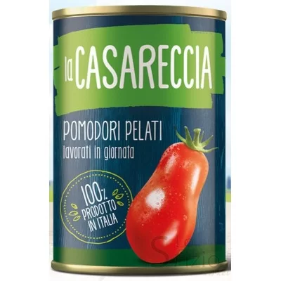 LA CASARECCIA PEELED TOMATOES 400G