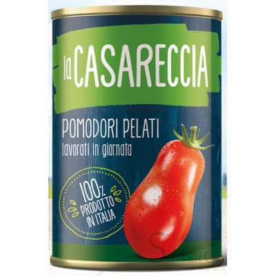 LA CASARECCIA POMODORI PELATI 400GR - Home, Alimentari, Conserve Pomodoro