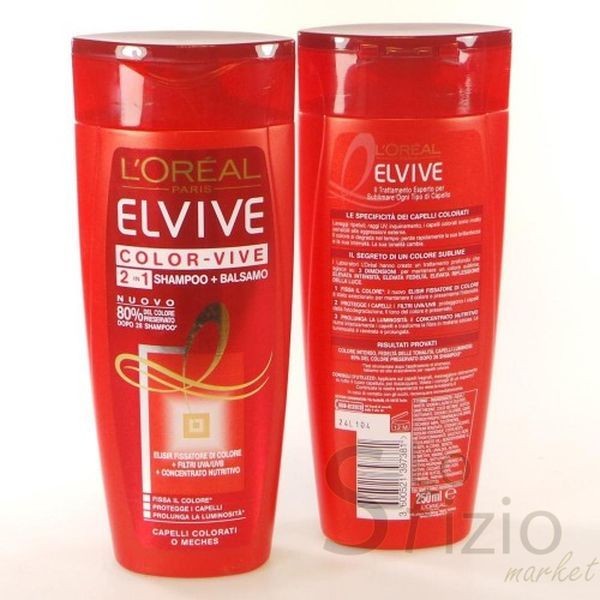 ELVIVE SHAMPOO 2IN1 COLORVIVE 285ML