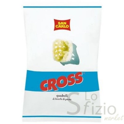 SAN CARLO CROSS QUADRELLI POTATO CHIPS 50GR