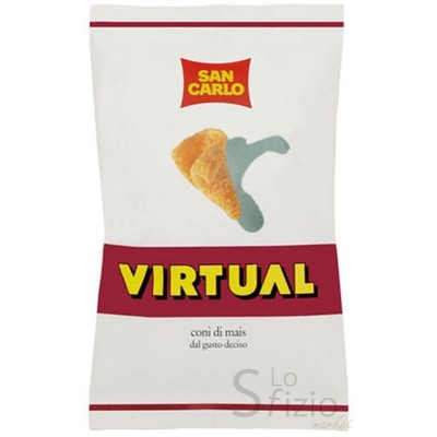 SAN CARLO PATATINE VIRTUAL 50GR - Home, Patatine e Snack salati