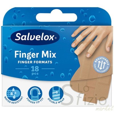 SALVELOX FINGER MIX  X 18
