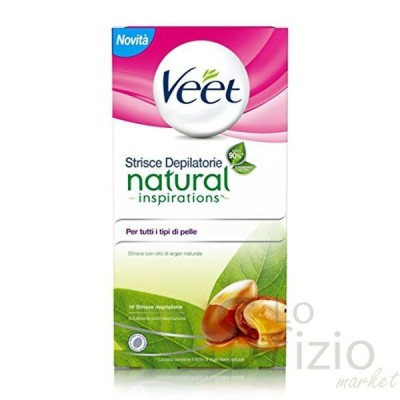 VEET STRISCE VISO OLIO ARGAN PER TUTTI - Home, Igiene Cura Persona, Prodotti per Depilazione