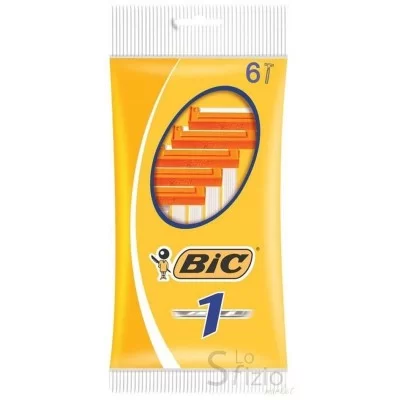 BIC Single Blade Shaving Razor 6 Pcs