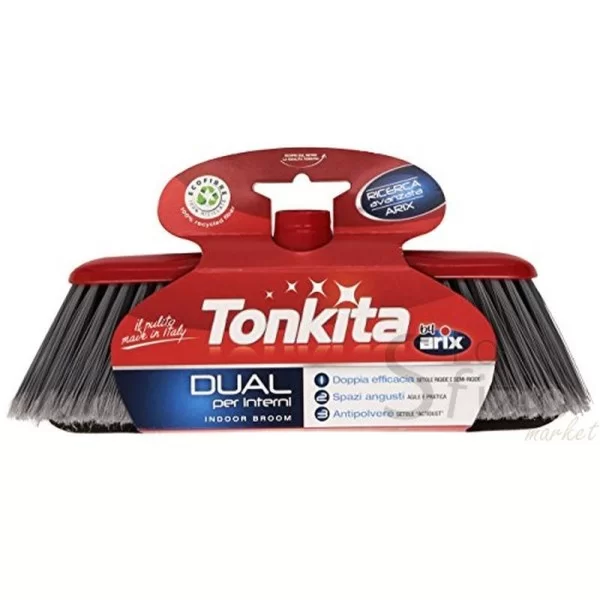 TONKITA DUAL INDOOR BROOM