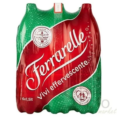 Ferrarelle Sparkling Natural Mineral Water 1.5L