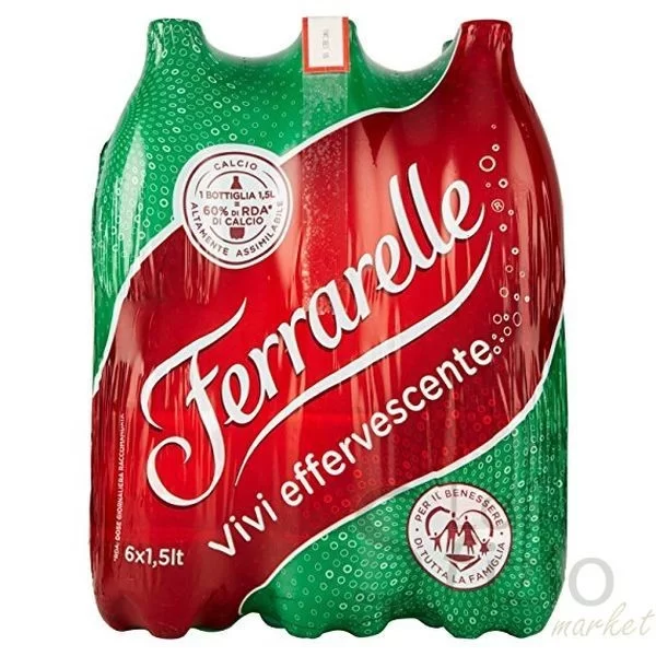 Ferrarelle Sparkling Natural Mineral Water 1.5L
