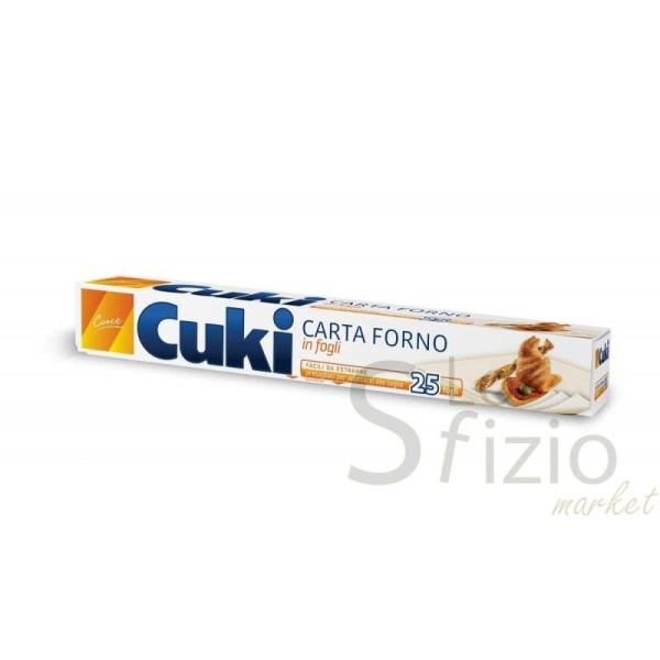 CUKI CARTA FORNO M9,5 25FOGLI