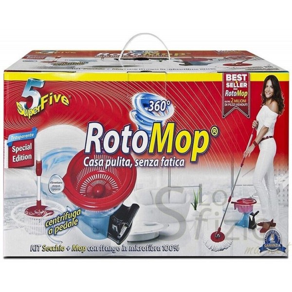 ROTOMOP KIT SUPERFIVE CON PEDALE