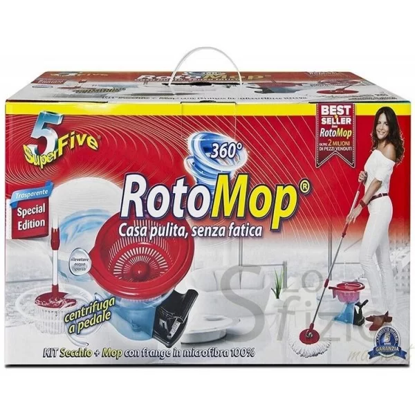 ROTOMOP KIT SUPERFIVE CON PEDALE