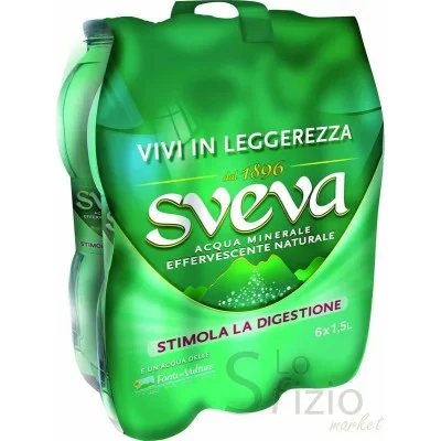 SVEVA LIGHTLY SPARKLING WATER 1.5L