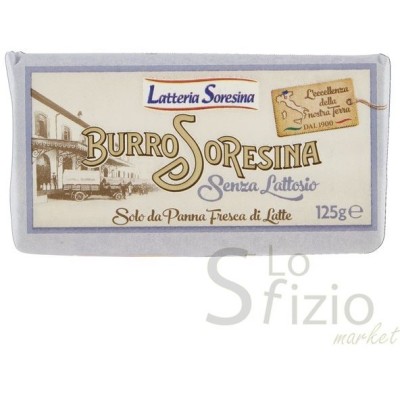 SORESINA BURRO S/LATTOSIO 125GR