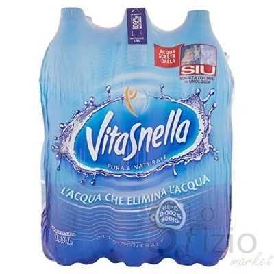 ACQUA VITASNELLA NATURALE 1,5L - Home, Acqua Bibite Alcolici, Acqua Minerale, Acqua Liscia