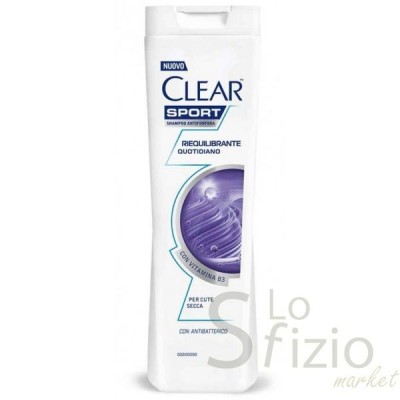 CLEAR SHAMPOO SPORT RIEQUILIBRANTE QUOTID 225ML - Home, Igiene Capelli, Shampoo