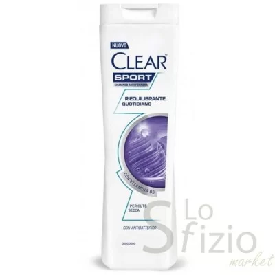 CLEAR SHAMPOO SPORT RIEQUILIBRANTE QUOTID 225ML - Home, Igiene Capelli, Shampoo