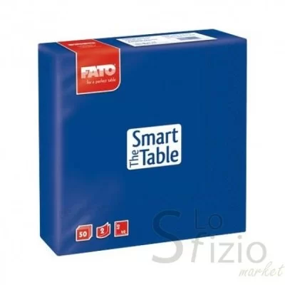 FATO TOVAGLIOLI BLU NOTTE 40X40 2VELI 50PZ - Home, Carta, Tovaglioli Fazzoletti